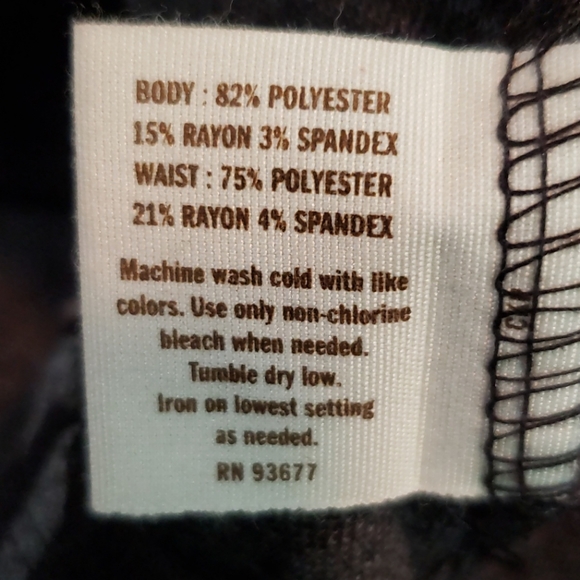 EUC Houndstooth peplum top - Picture 3 of 4